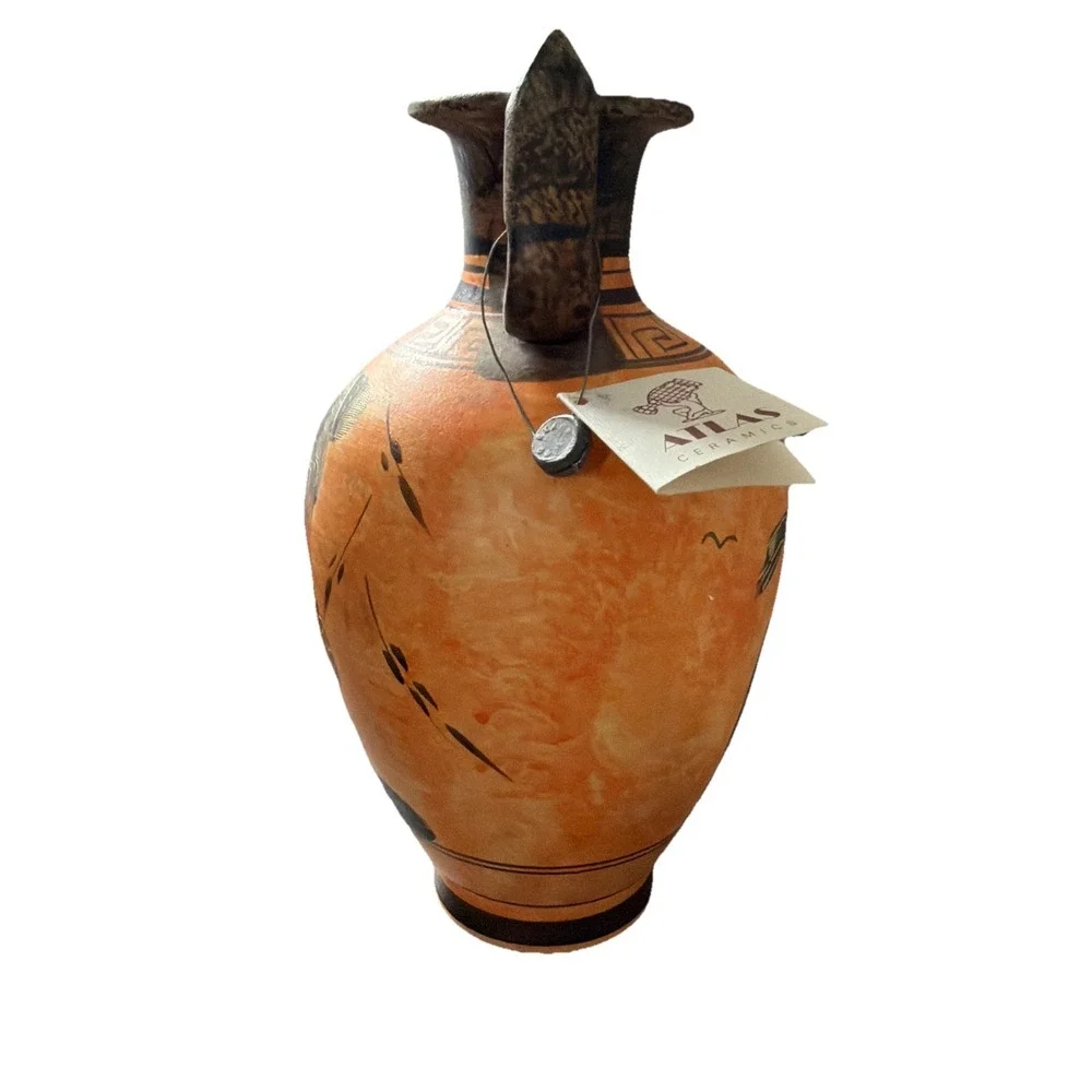 Ancient Greek‎ Amphora Style Vase 9